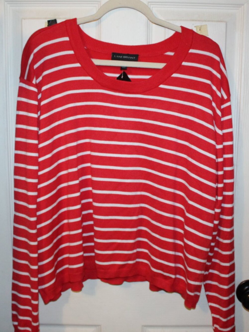 NWT Lane Bryant crew neck crop cardigan, 26/28W, CUTE!! - Picture 1 of 4